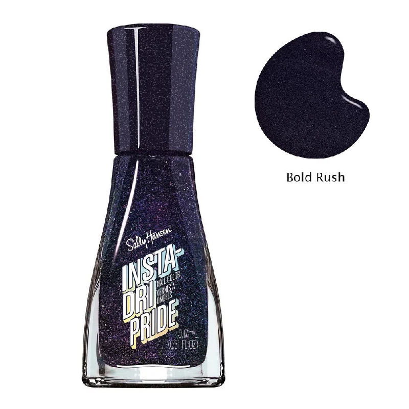 Eco-friendly nail varnish-Sally Hansen Insta-Dri Pride Nail Colour Nail Polish 746 Bold Rush