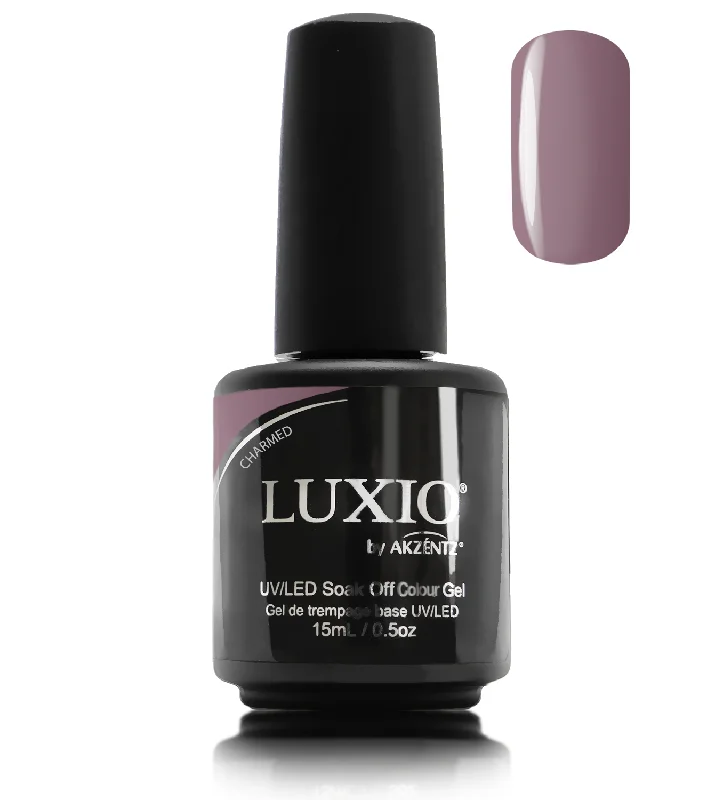 Glitter nail art designs-Luxio Charmed, Gel Polish