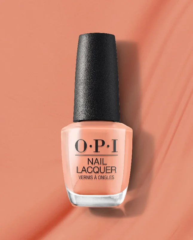 Nude nail gel shades-OPI NAIL LACQUER - NLM88 - CORAL-ING YOUR SPIRIT ANIMAL