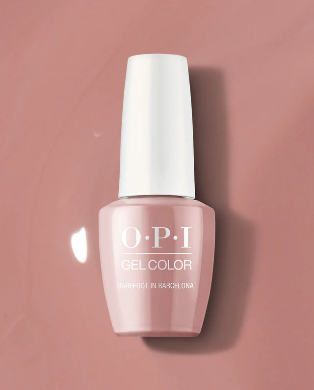 Ombre nail gel polish-OPI GELCOLOR - GCE41 - BAREFOOT IN BARCELONA