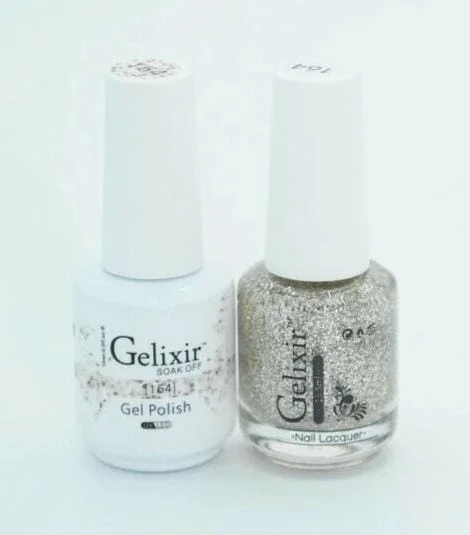 Diamond nail art gems-GELIXIR GEL COLOR  - GLX164 - Duo Gel & Polish 0.5oz