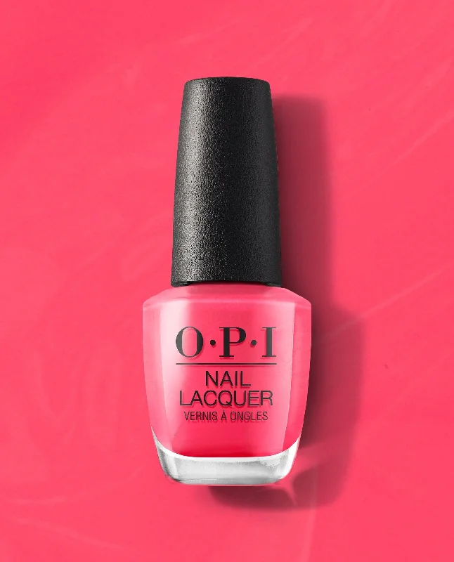 Salon-quality nail acrylic-OPI NAIL LACQUER - NLM23 - STRAWBERRY MARGARITA