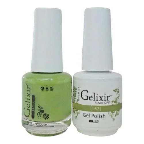 UV-cured gel polish sets-GELIXIR GEL COLOR  - GLX162 - Duo Gel & Polish 0.5oz