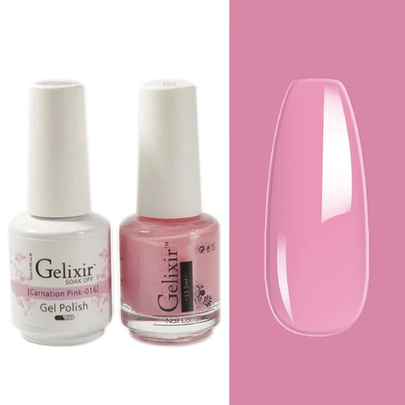 Scented nail polish-GELIXIR GEL COLOR  - GLX016 - Duo Gel & Polish 0.5oz