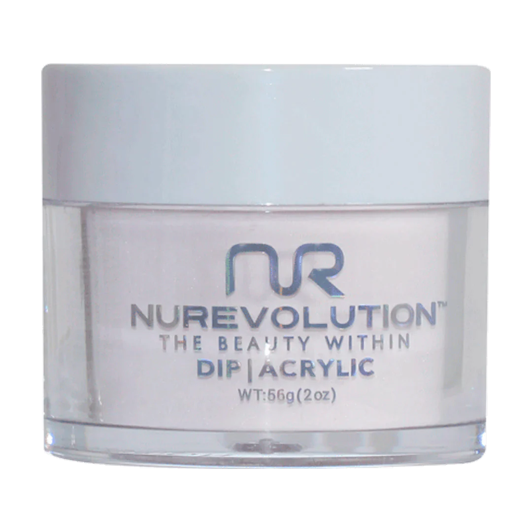 Breathable nail gel-NuRevolution Trio Dip/Acrylic Powder 091 Soft Serve