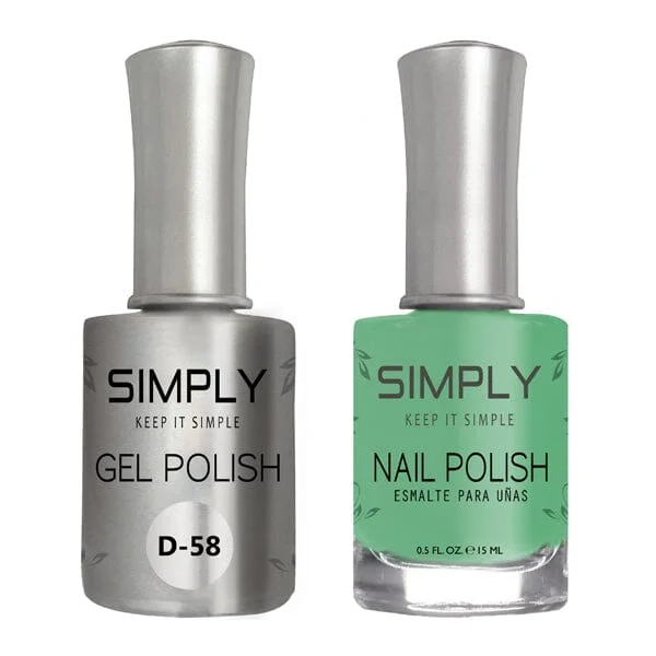 UV-resistant nail varnish-D058 - SIMPLY MATCHING DUO