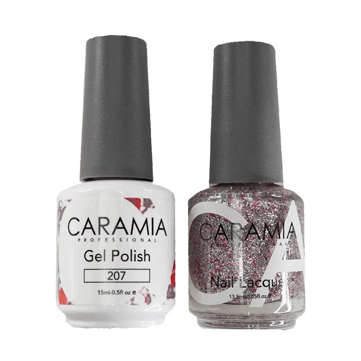 Chrome nail polish topper-CARAMIA207 - CARAMIA SOAK OFF GEL POLISH #207