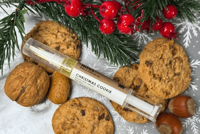 Quick-dry nail polish spray-Nail & Cuticle Oil Pen - Christmas Cookie