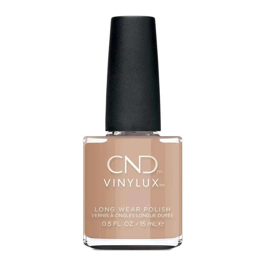 Shiny nail polish sealant-CND VINYLUX - Wrapped In Linen #384