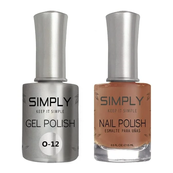 Plant-based nail gel polish-O012 - SIMPLY MATCHING DUO