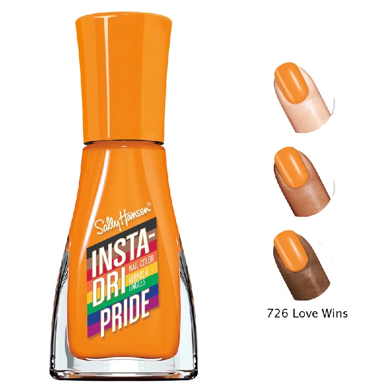 Durable nail polish top coat-Sally Hansen Insta-Dri Pride Nail Colour Nail Polish 726 Love Wins