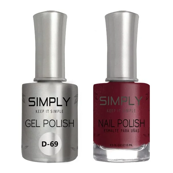 Shiny nail gel top coat-D069 - SIMPLY MATCHING DUO