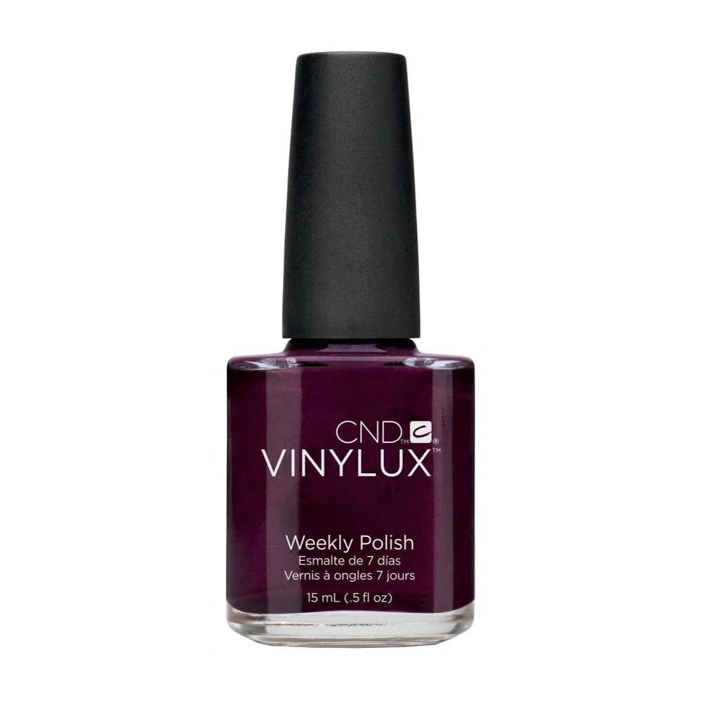 Shiny nail polish top coat-CND VINYLUX - #110 Dark Lava