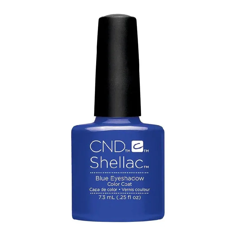 Eco-friendly nail gel polish-CND Shellac Blue Eyeshadow 238