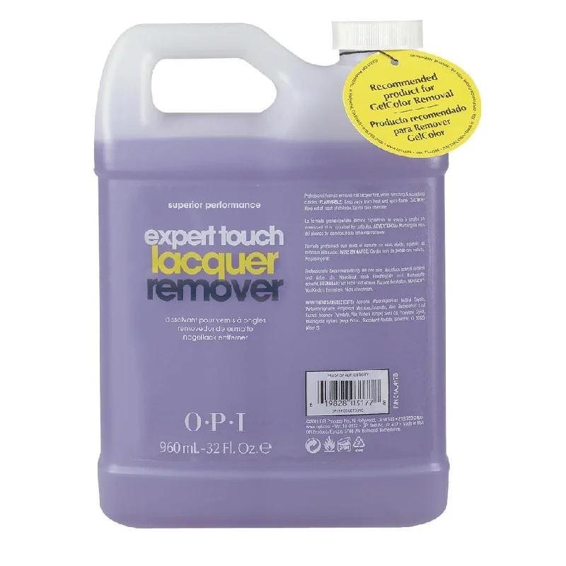 Protective nail polish-OPI Expert Touch Lacquer Remover