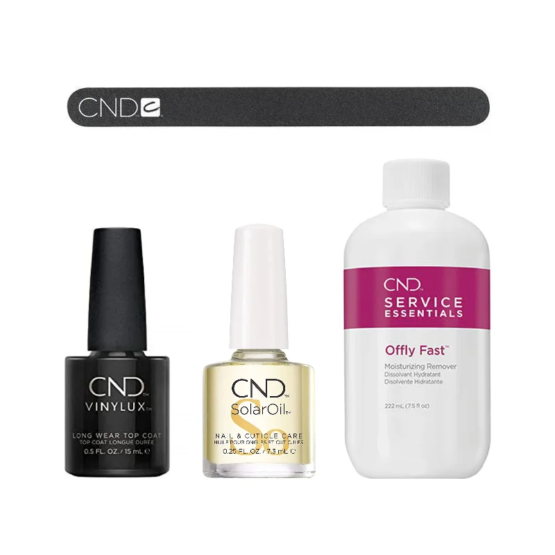 Cordless nail gel lamp-CND - Lacquer Essential Kit