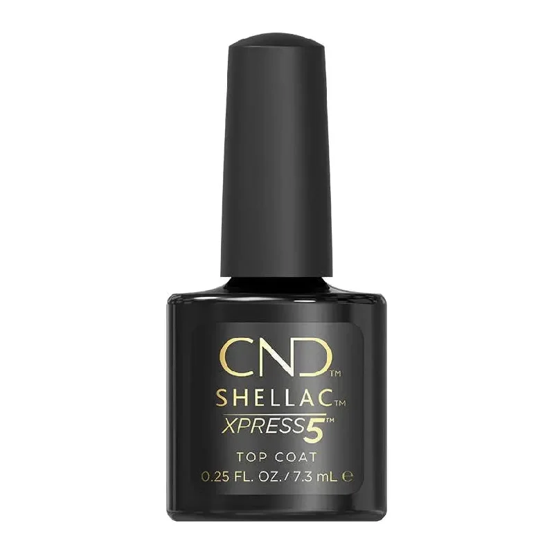 Hypoallergenic nail strengthener-CND Shellac Xpress5 Top Coat .25 oz.