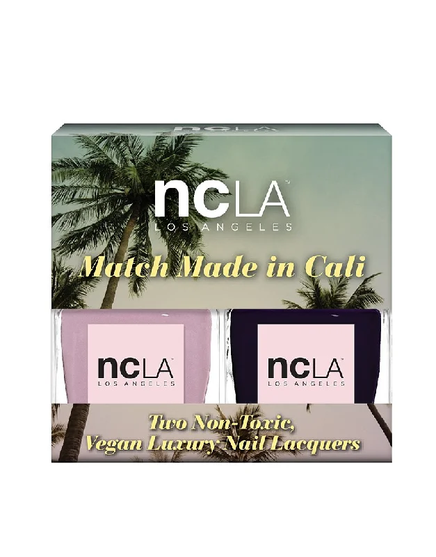 Neon gel nail polish-Match Made in Cali: We're Off to Never Never Land & Mulholland Maneater