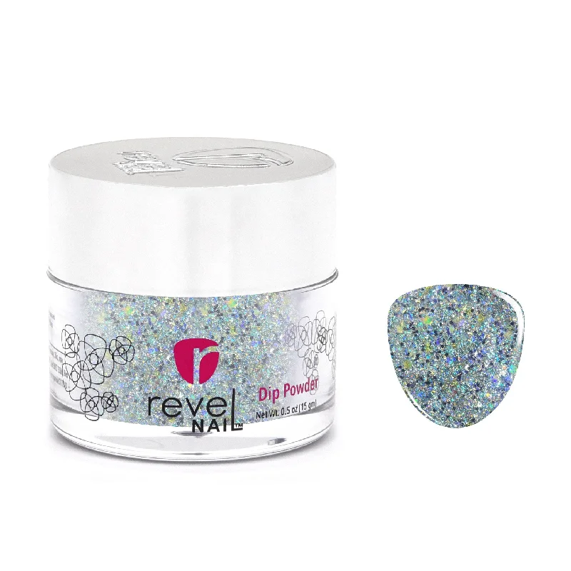 Chip-resistant nail varnish-D1171 Bayard’s Brave Glitter Dip Powder