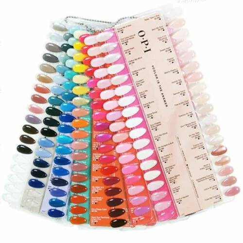 Instant-set nail top coat-OPI Display Sample Swatch Set