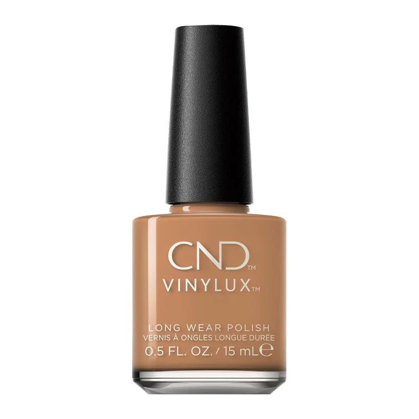 Soft nail polish topper-CND VINYLUX - Running Latte #424