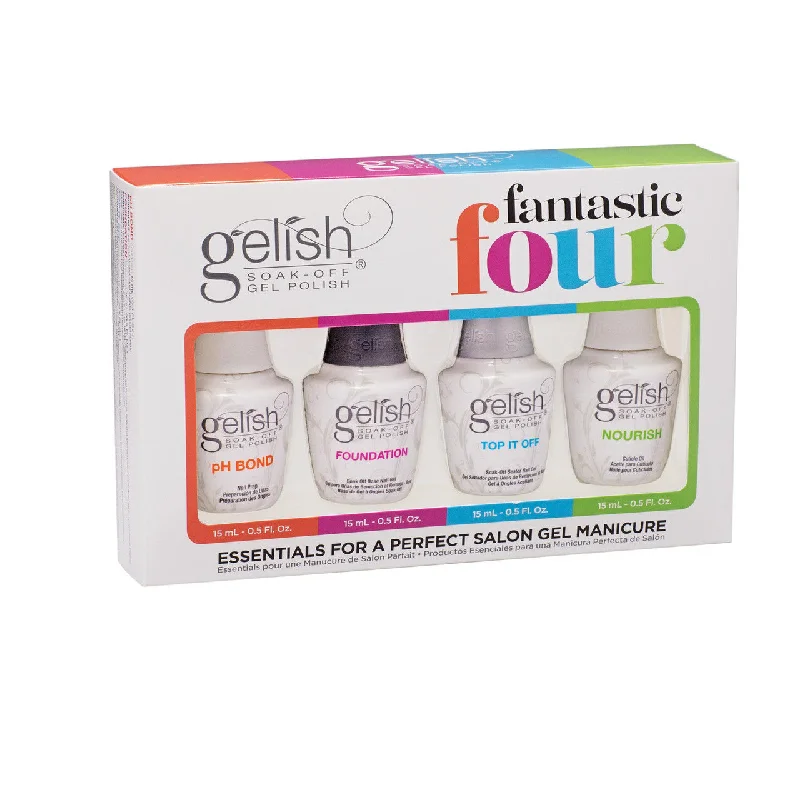 Shiny nail gel topper-Gelish - Fantastic Four