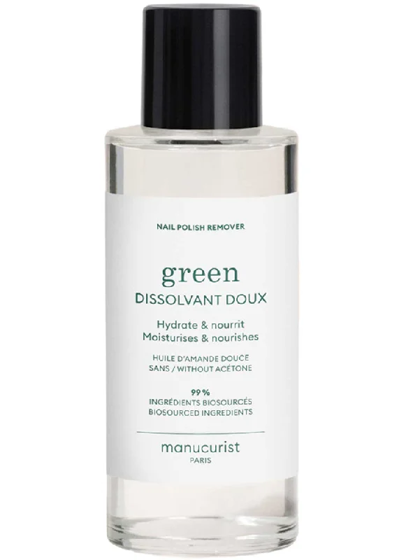 Two-tone nail gel polish-Manucurist Green Nail Polish Remover