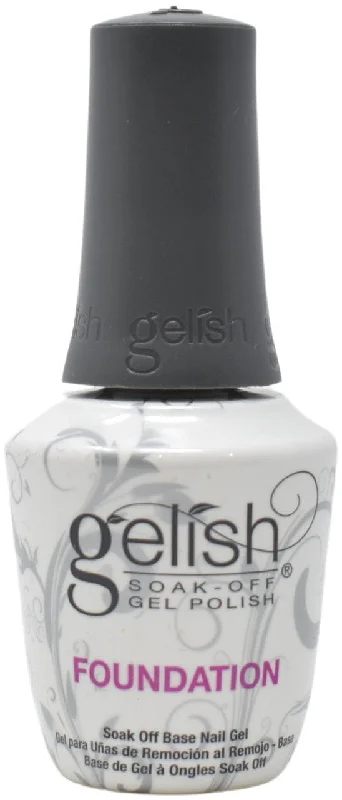 Smooth nail gel finish-GELISH SOAK OFF GEL FOUNDATION .5 OZ