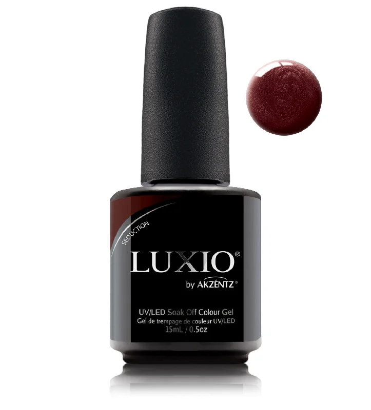 Nude nail polish shades-Luxio Seduction (shimmer), Gel Polish