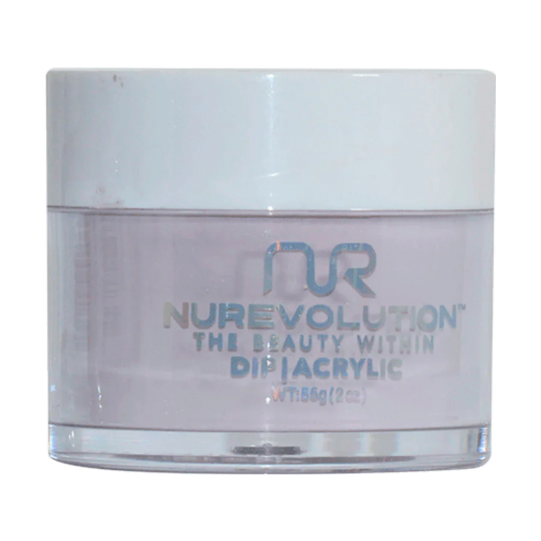 Sparkly nail polish overlay-NuRevolution Trio Dip/Acrylic Powder 066 Wishful Thinking