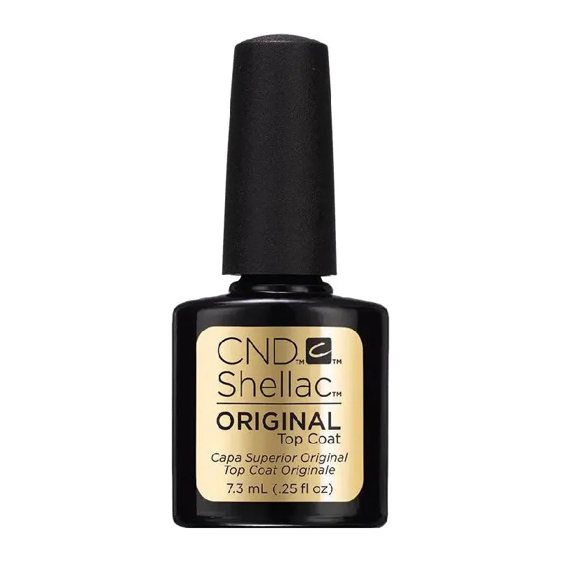 Breathable nail polish base-CND Shellac Original Top Coat .25 oz.