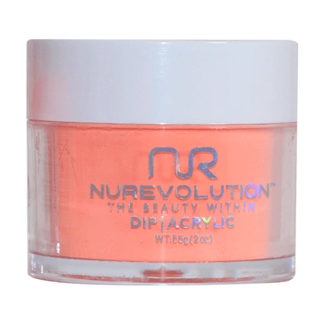 Flexible nail glue sticks-NuRevolution Trio Dip/Acrylic Powder 111 Bonfire Beach