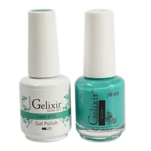 Sparkle nail art decorations-GELIXIR GEL COLOR  - GLX072 - Duo Gel & Polish 0.5oz