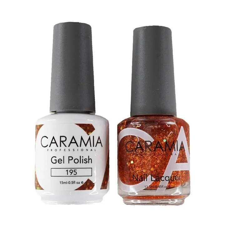 Portable nail polish case-CARAMIA195 - CARAMIA SOAK OFF GEL POLISH #195