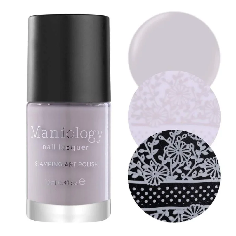 Salon-grade nail gel-Maniology - Stamping Nail Polish - Luna