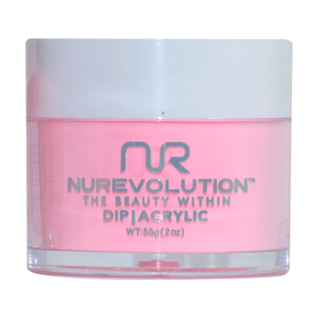 Anti-chip nail varnish-NuRevolution Trio Dip/Acrylic Powder 027 Princess