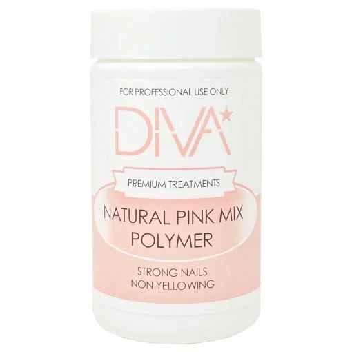 Satin nail gel finish-Diva Natural Mix Polymer Powder 24oz