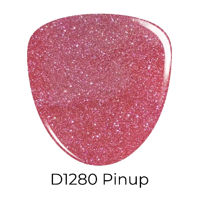 Soft nail polish topper-D1280 Pinup Pink Dip Powder