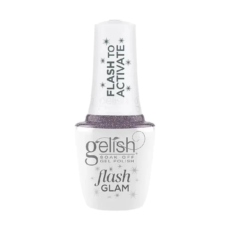 UV-cured gel polish sets-Gelish Soak-Off Gel Polish Flash Glam Collection Time To Sparkle