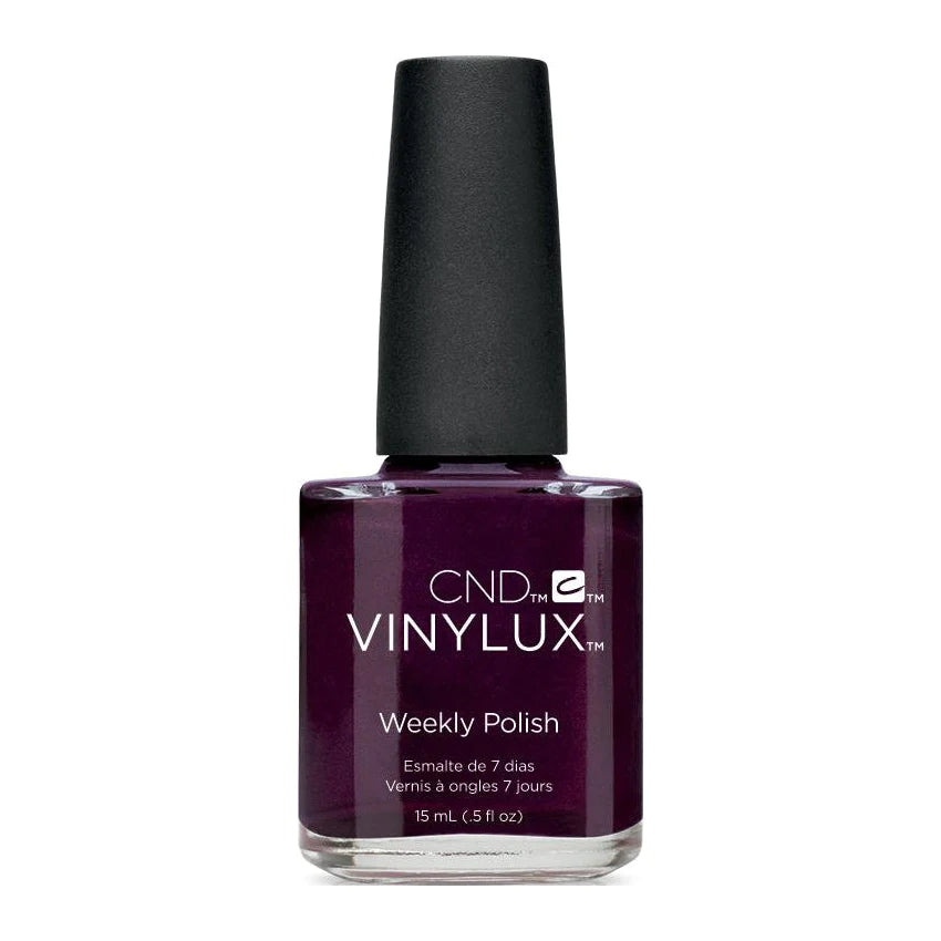 Acetone-free nail wipes-CND VINYLUX - #175 Plum Paisley