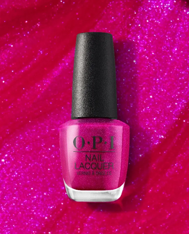 Nail repair gel-OPI NAIL LACQUER - NLB31 - FLASHBULB FUCHSIA