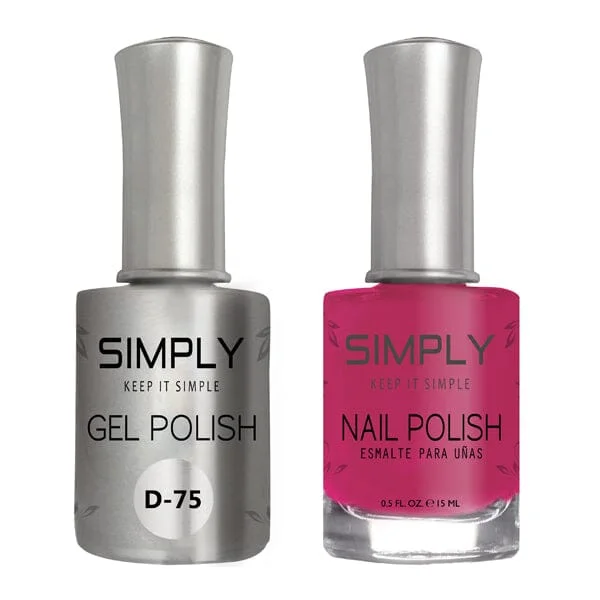 Protective nail polish-D075 - SIMPLY MATCHING DUO