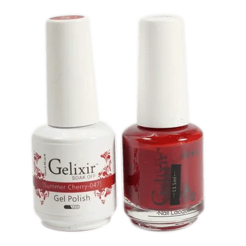 Neutral nail gel tones-GELIXIR GEL COLOR  - GLX047 - Duo Gel & Polish 0.5oz