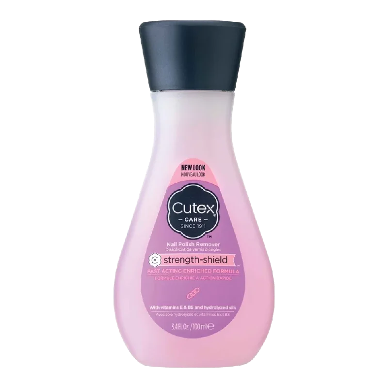 Sparkle nail art gems-Cutex Nail Polish Remover STRENGTH SHIELD 100ml