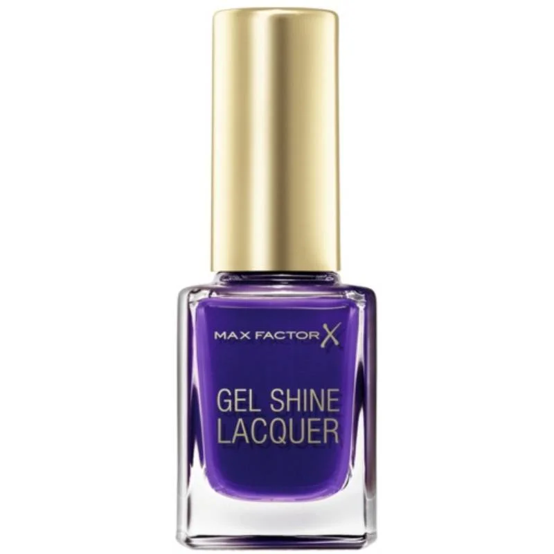 Strengthening nail gel-Max Factor Gel Shine Lacquer Nail Polish 35 Lacquered Violet