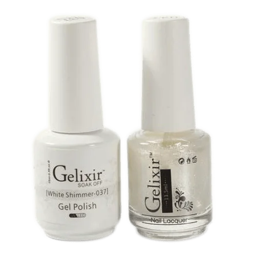 UV-cured nail gel kits-GELIXIR GEL COLOR  - GLX037 - Duo Gel & Polish 0.5oz