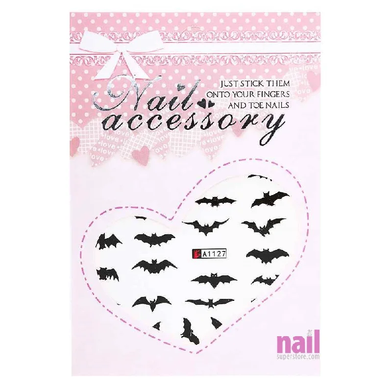 Anti-chip nail polish-Halloween Nail Art Sticker Decal | Pack #9 - Each