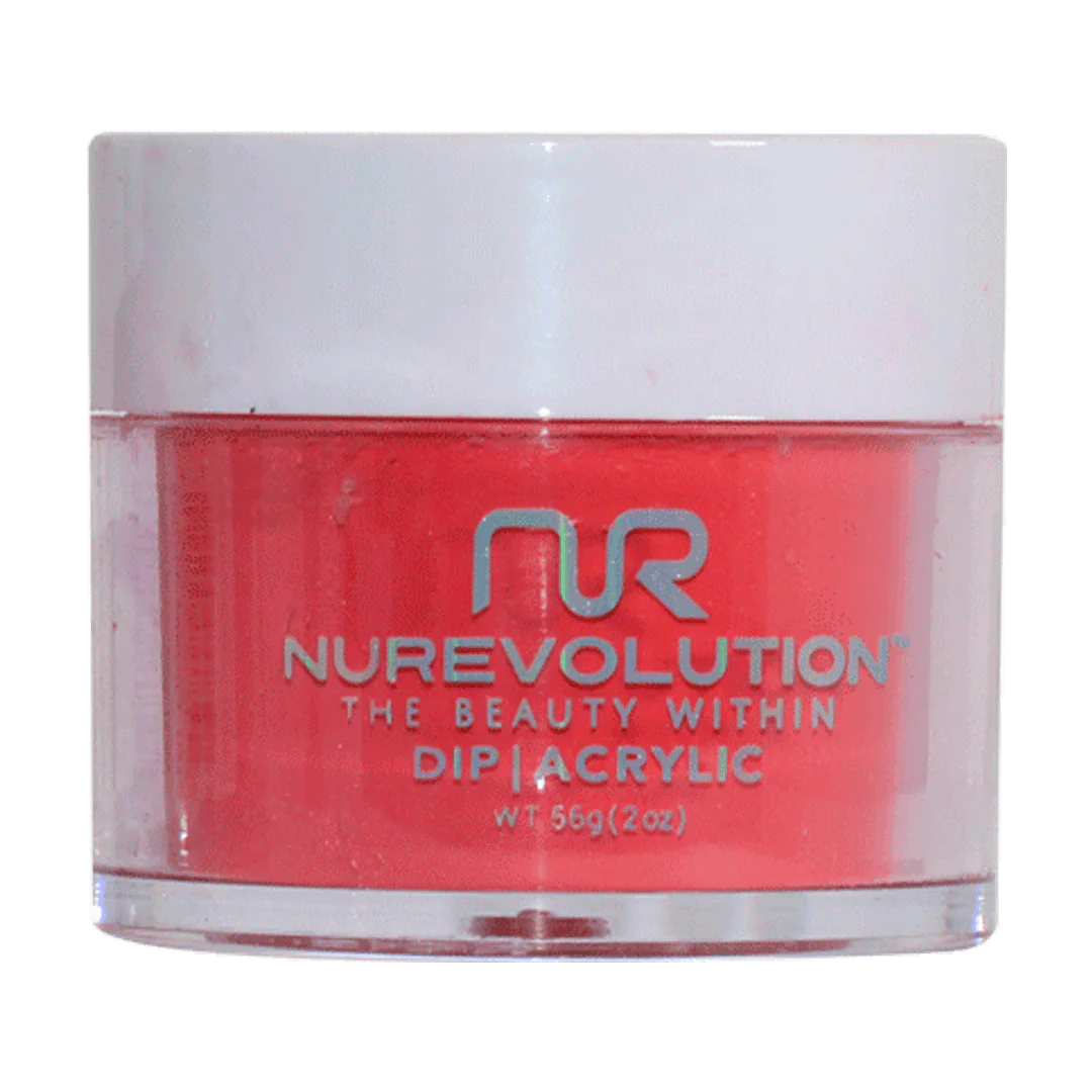 Hydrating nail cuticle cream-NuRevolution Trio Dip/Acrylic Powder 041 Love at First Sight