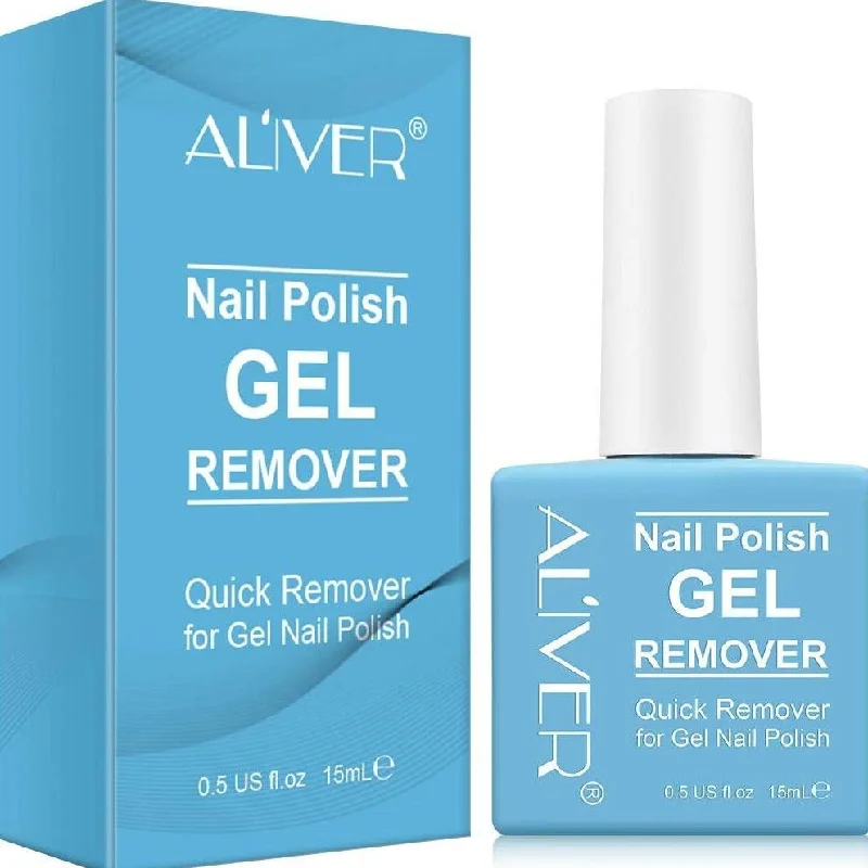 Metallic nail art stickers-Aliver Nail Polish Remover Gel