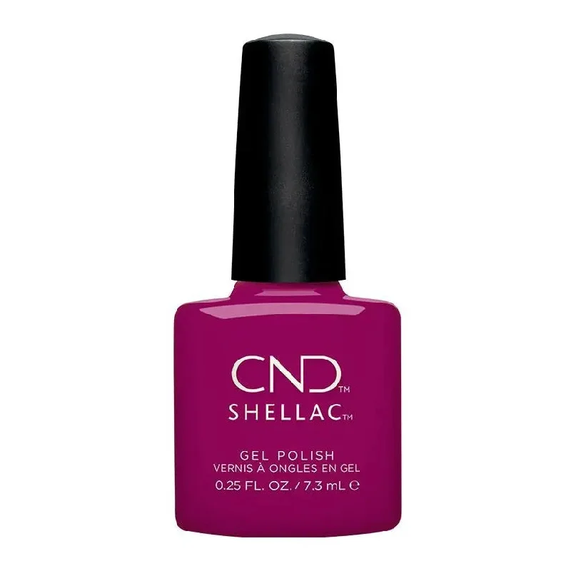 Soft-touch nail polish-CND Shellac Rise & Shine Collection Violet Rays 399